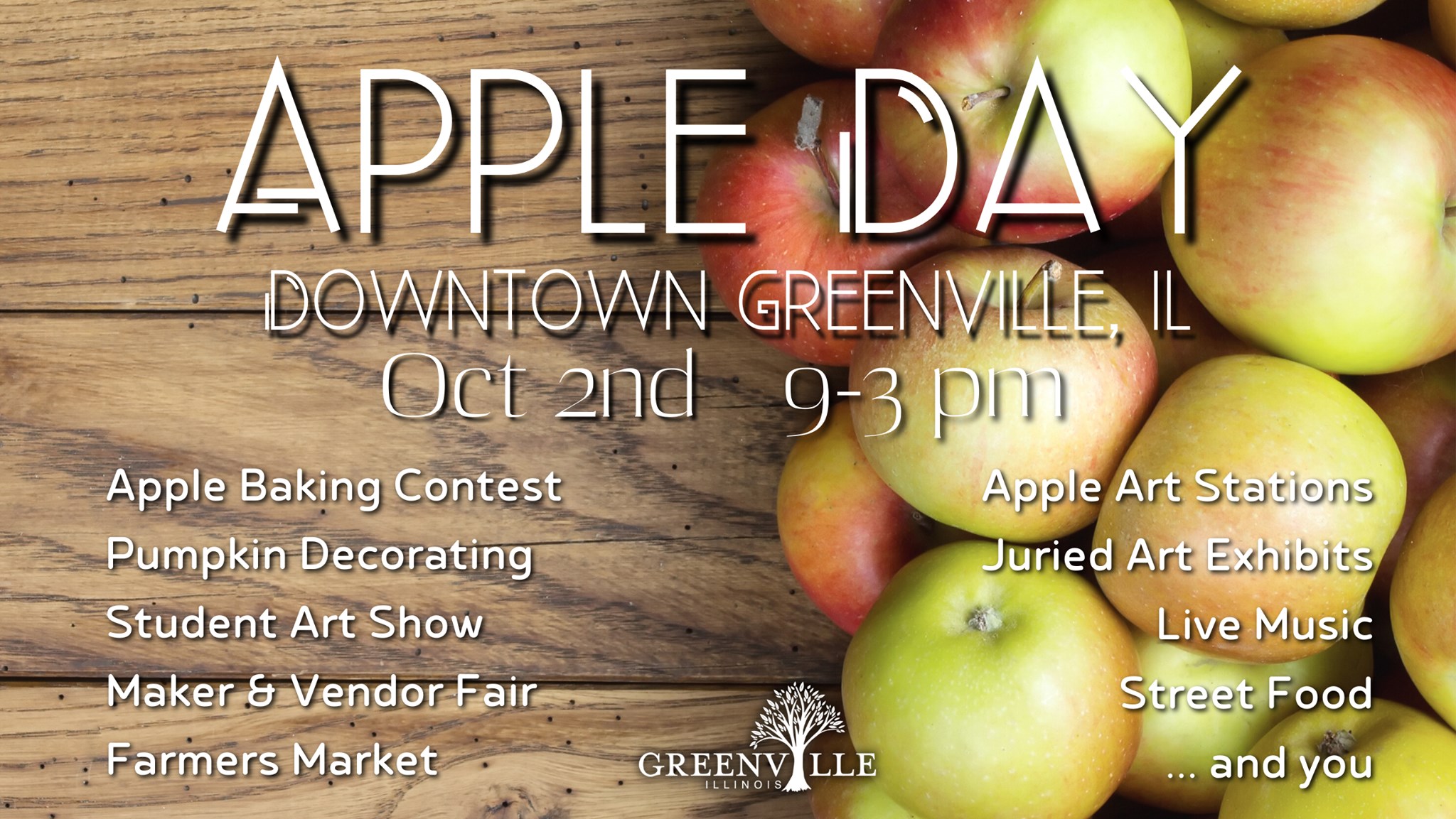 Apple Day event flier