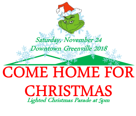 Grinch the theme of 2018's Come Home For Christmas event and lighted Parade