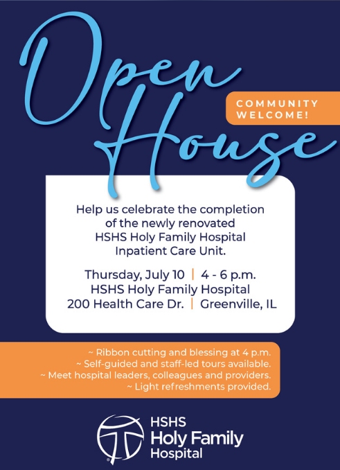 Ribbon Cutting for HSHS Holy Family's Inpatient Care Unit