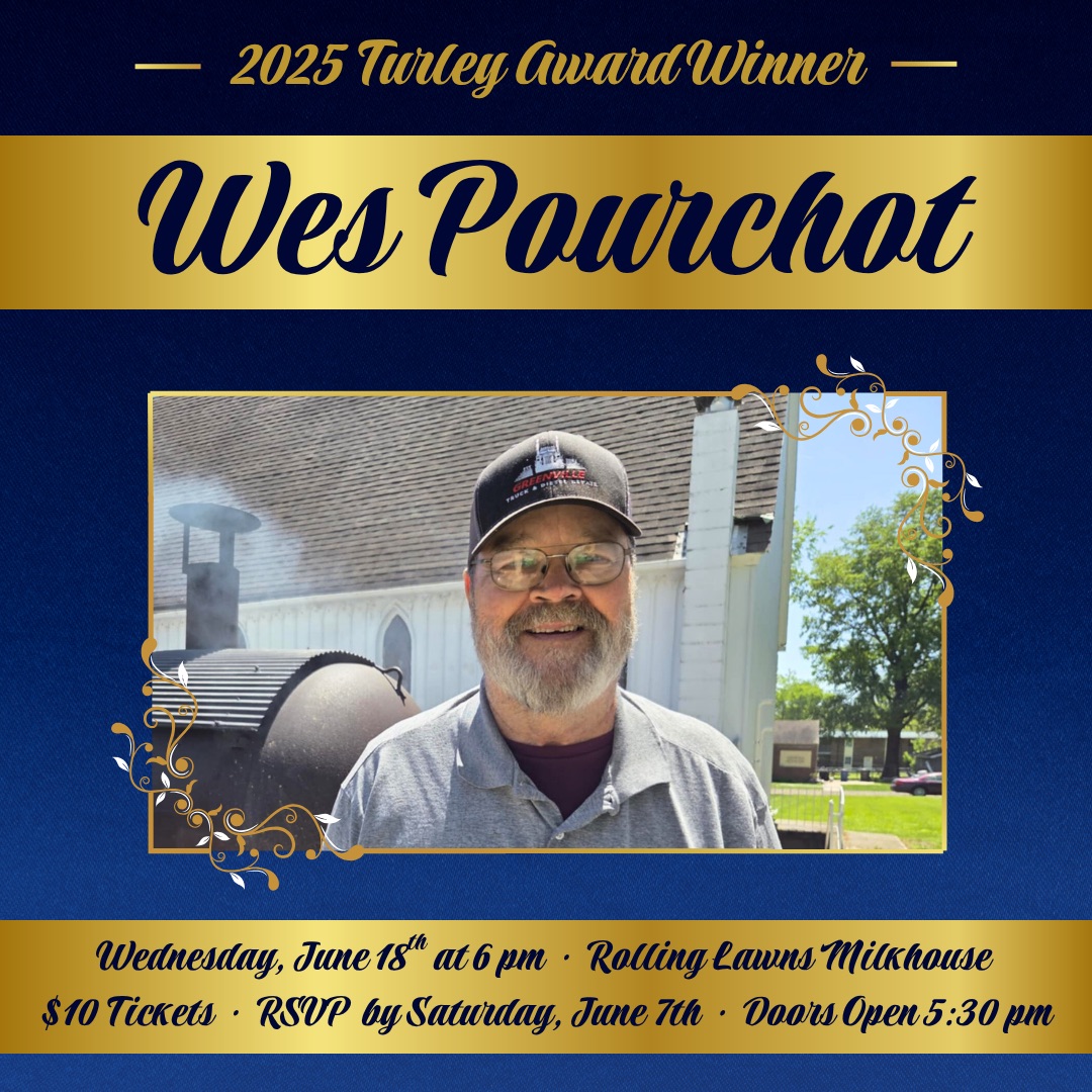 Reception for Wes Pourchot June 18
