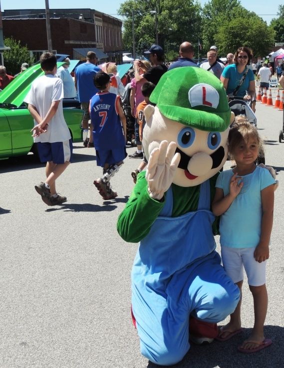 Greenville Graffiti Car Show Luigi
